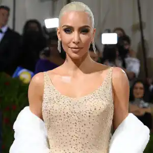 Kim Kardashian Wears Marilyn Monroe’s Dress to the Met Gala