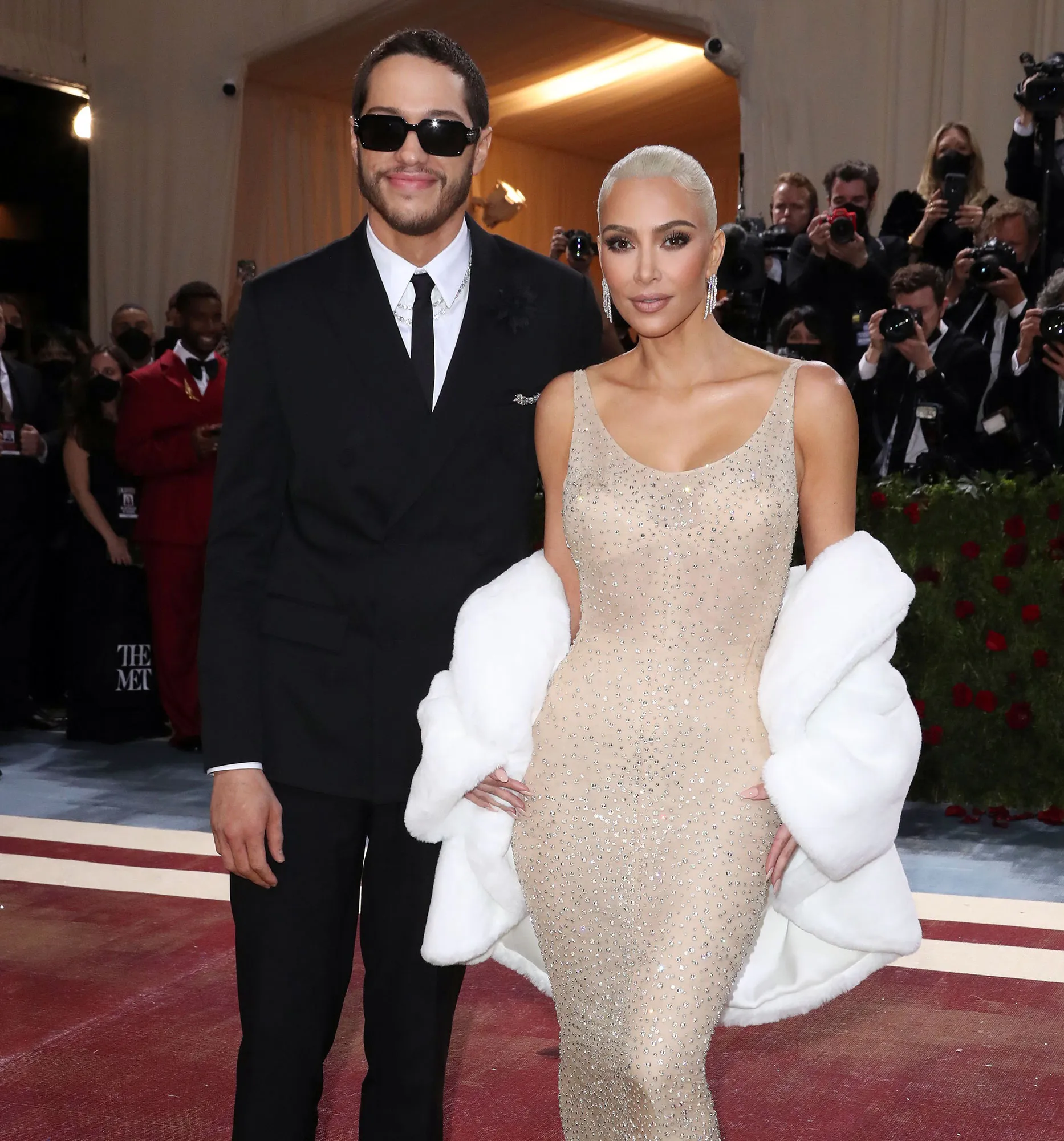 Kim Kardashian and Pete Davidson Heat Up the Red Carpet During Their 2022 Met Gala Debut