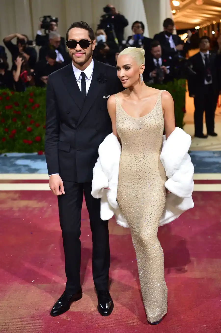 Kim Kardashian and Pete Davidson Heat Up the Red Carpet During Their 2022 Met Gala Debut
