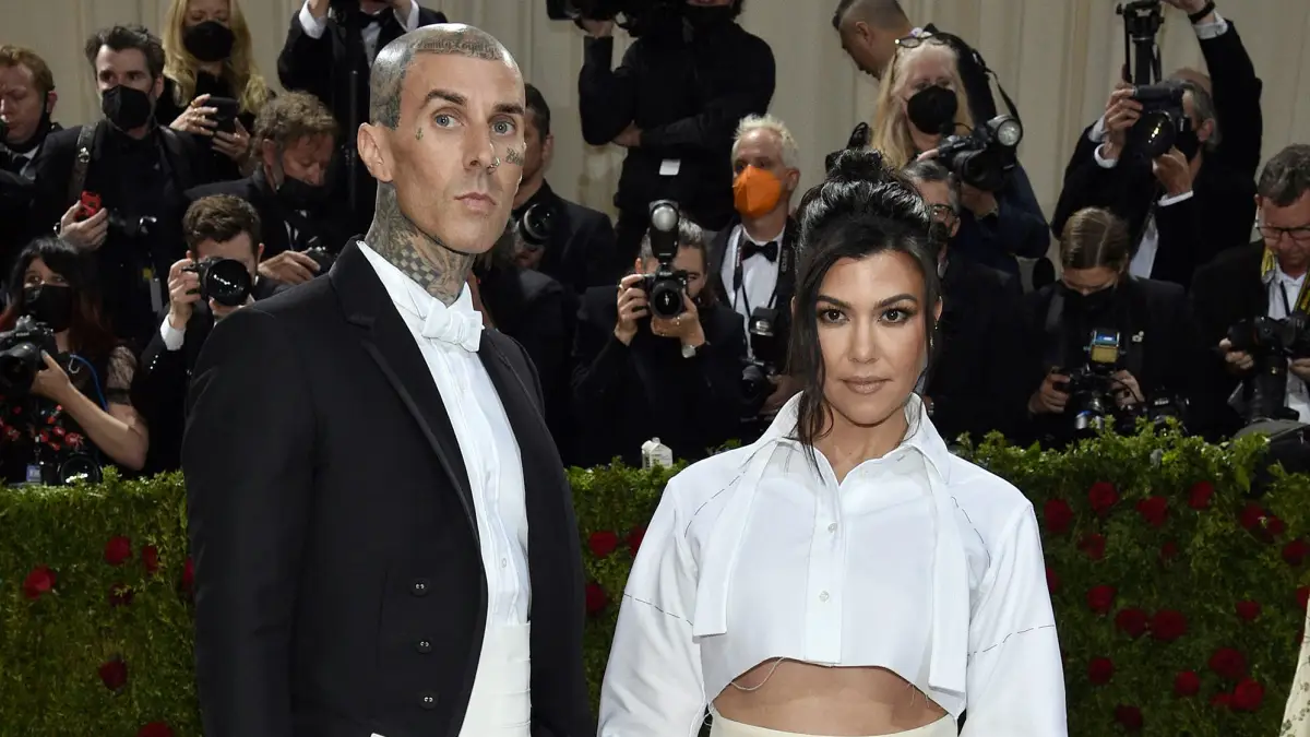 Kourtney Kardashian Marries Travis Barker in Dolce & Gabbana Mini Dress