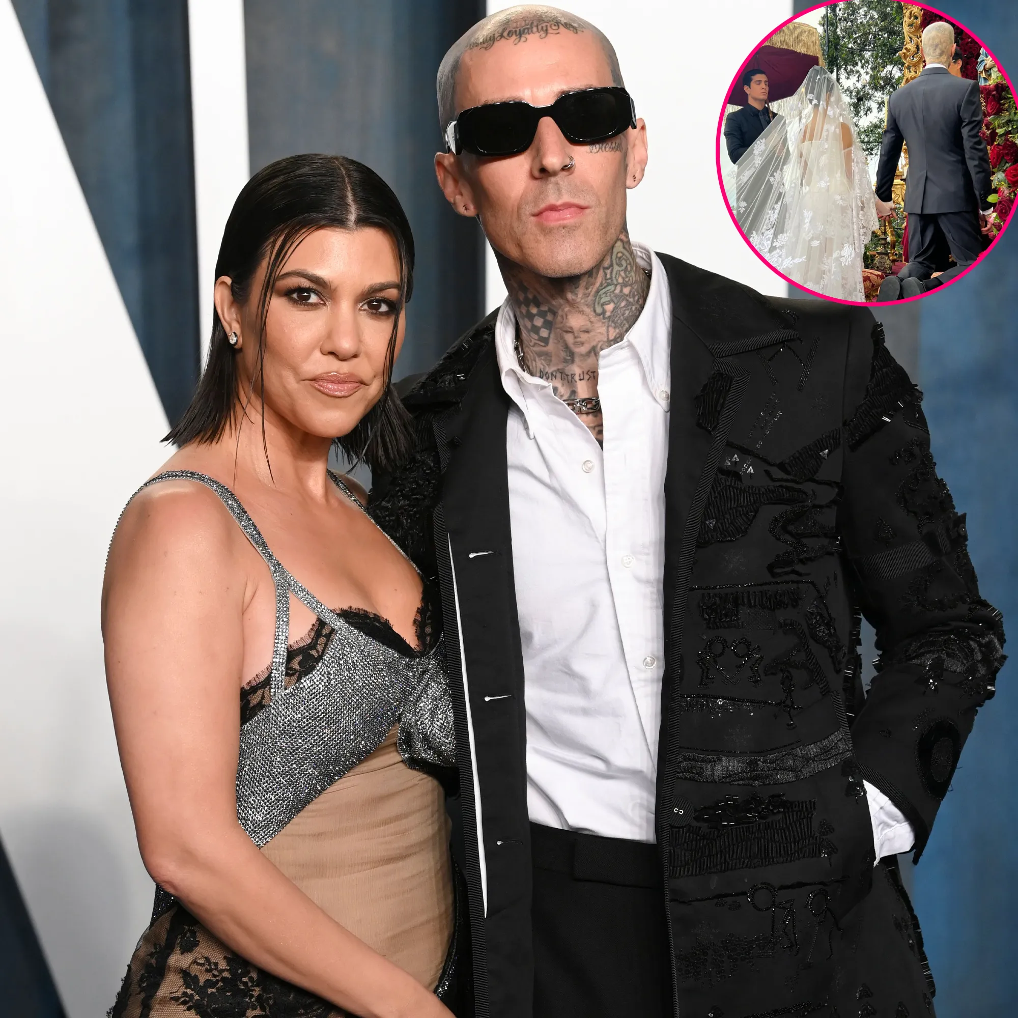 Kourtney Kardashian and Travis Barker Wed in Italy