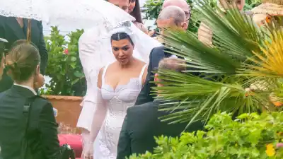 Kourtney Kardashian Wedding Weekend Looks