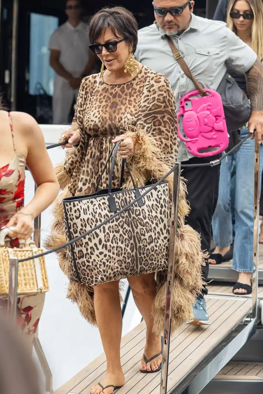 Kourtney Kardashian Wedding Weekend Looks Kris Jenner