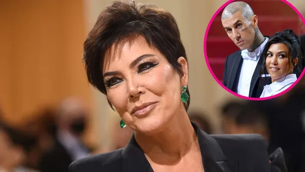 Kris Jenner Toasts Kourtney Travis Engagement You Guys Are So Love