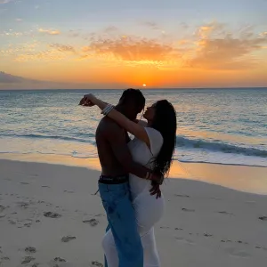 Kylie Jenner and Travis Scott Enjoy Beach Vacation Nearly 3 Months After Welcoming Their Son: Photos