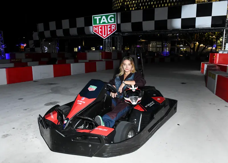 Madelyn Cline TAG Heuer Miami Prix Hot Pics