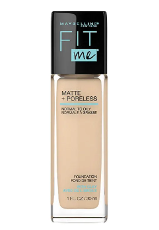 Maybelline New York Fit Me Matte + Poreless Liquid Foundation