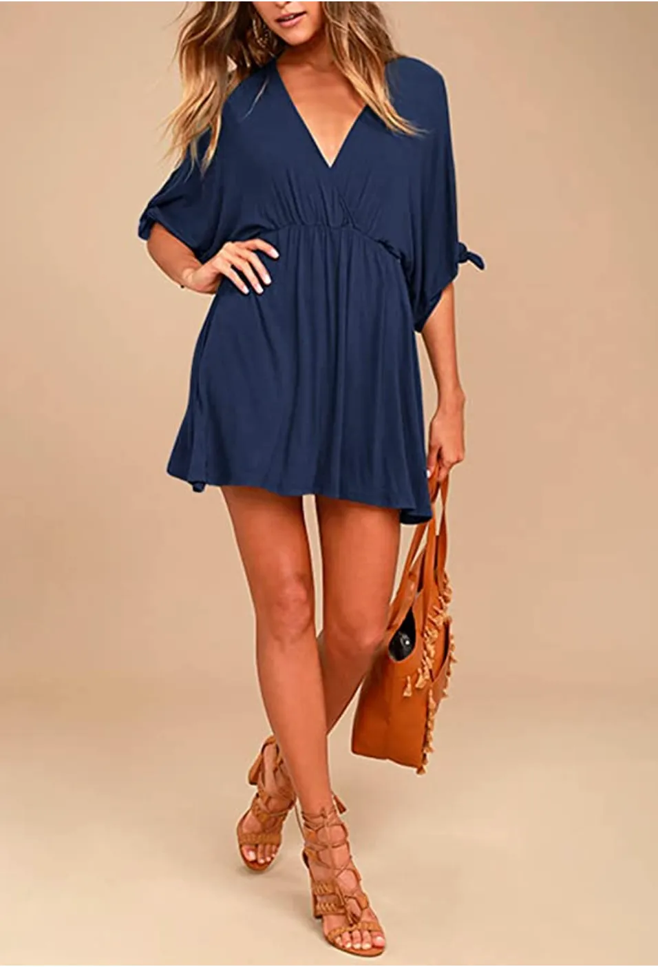 Meenew Women's Short Beach Dress