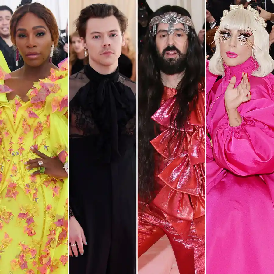 Met Gala Hosts Co Chairs Through Years Rihanna Harry Styles Nicole Kidman More Serena Williams Harry Style Lady Gaga Alessandro Michele
