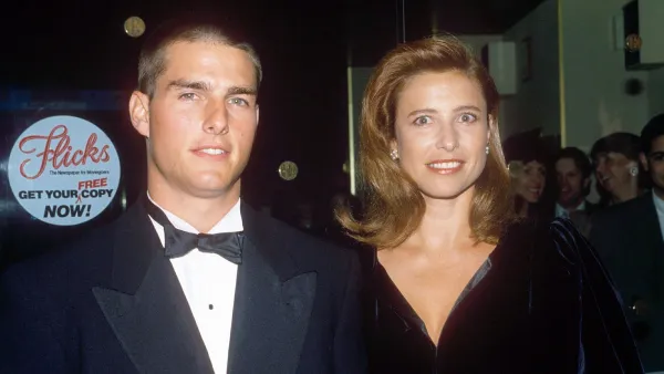 Mimi Rogers on Tom Cruise and Katie Holmes’ Divorce: “I Wish Them the Best” RAIN MAN FILM PREMIERE