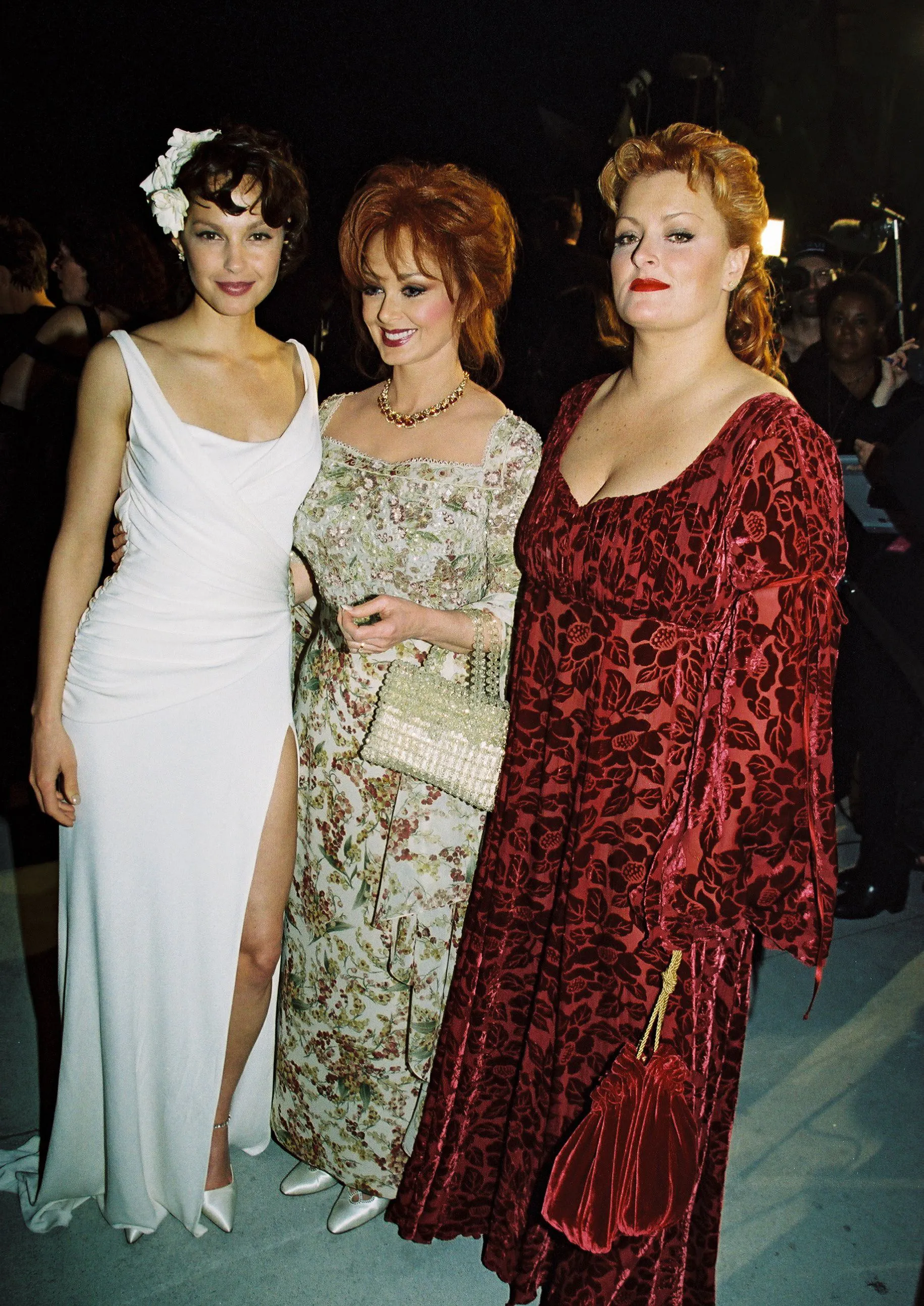 Naomi Judd With Daughters Wynonna Judd and Ashley Judd in 1998