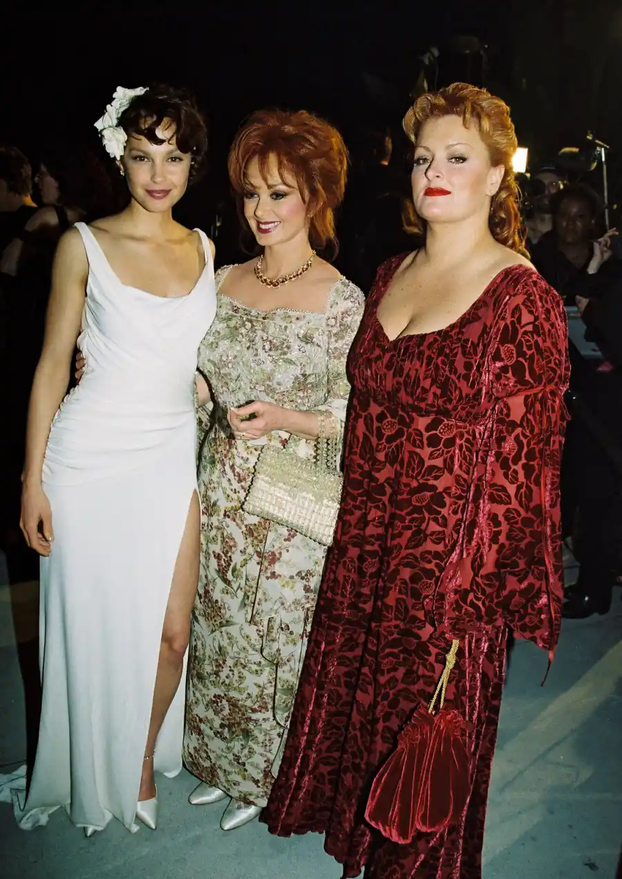 Naomi Judd With Daughters Wynonna Judd and Ashley Judd in 1998