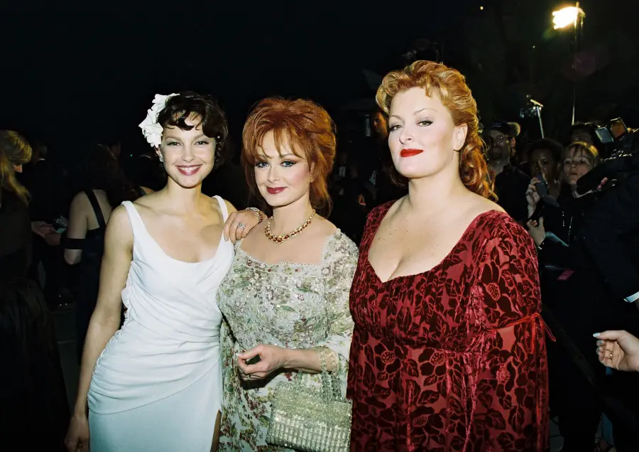 Naomi Judd With Daughters Wynonna Judd and Ashley Judd 1998