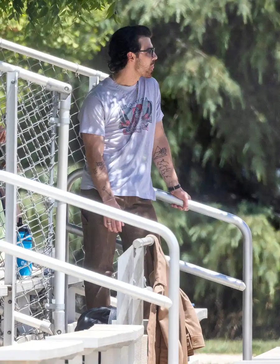 Nick Jonas and Priyanka Chopra Spotted for the 1st Time Since Revealing Baby Malti Was In NICU for Months 1 Joe Jonas