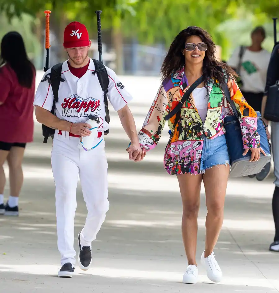 Nick Jonas and Priyanka Chopra Spotted for the 1st Time Since Revealing Baby Malti Was In NICU for Months 3