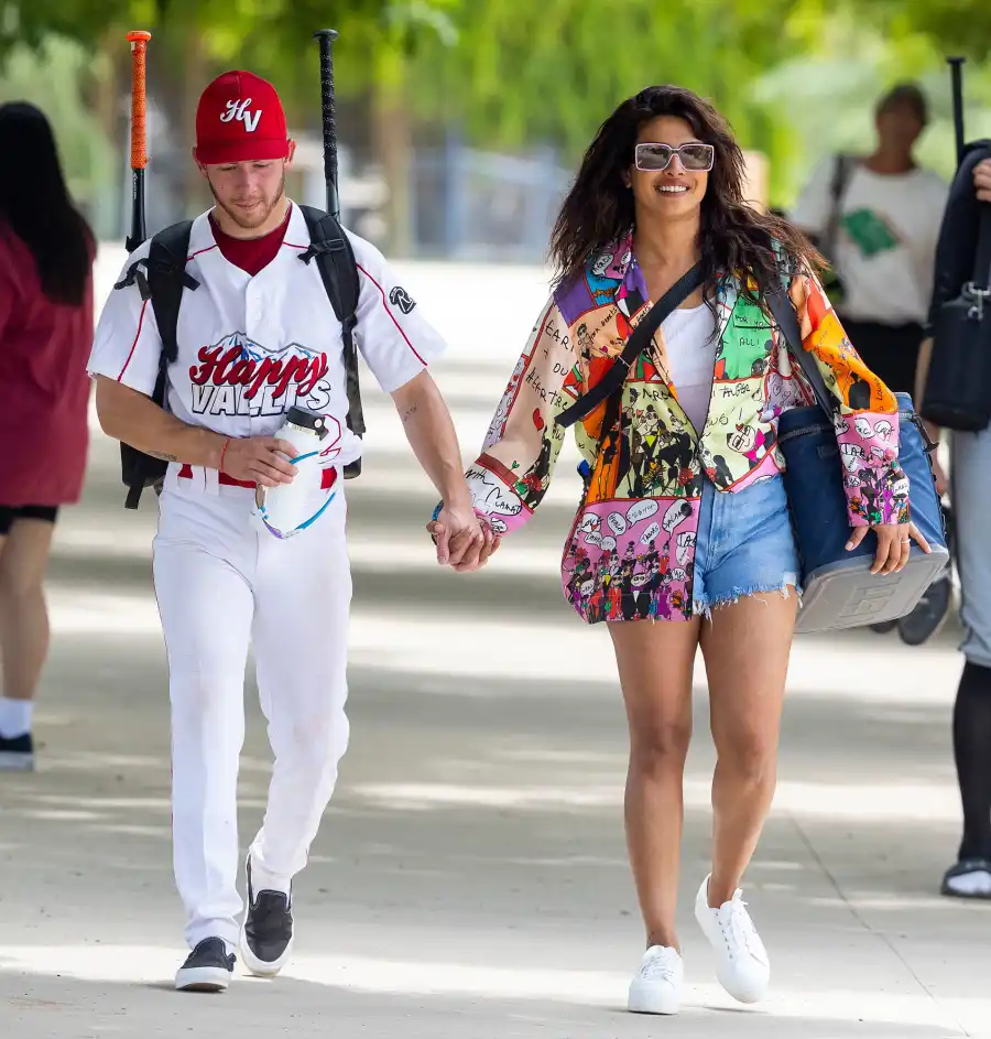 Nick Jonas and Priyanka Chopra Spotted for the 1st Time Since Revealing Baby Malti Was In NICU for Months 4