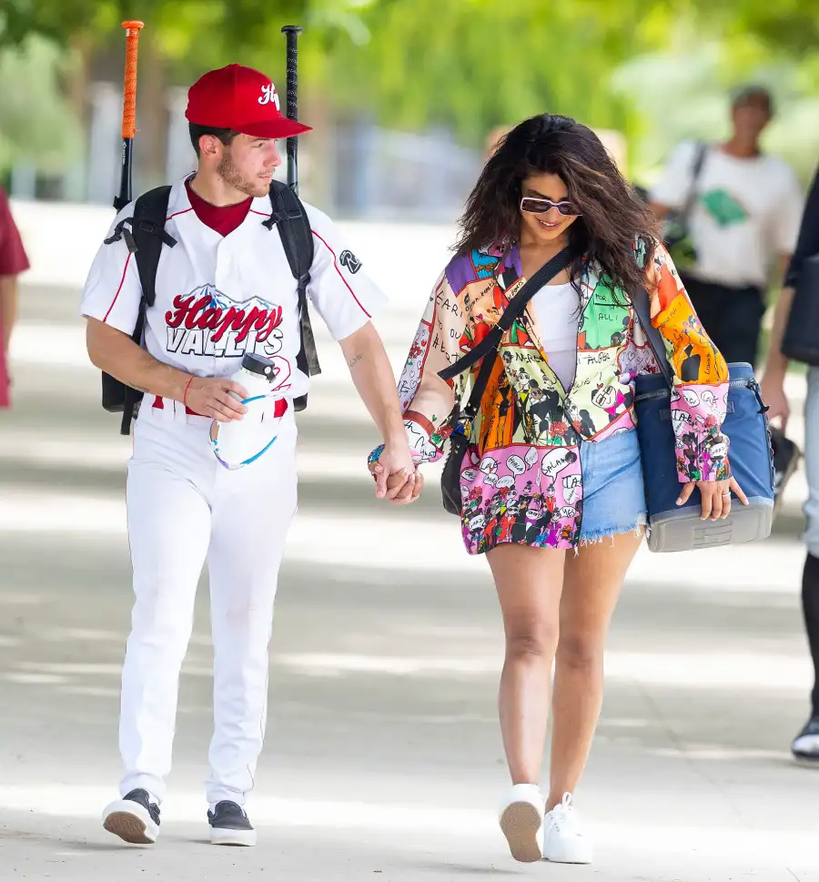 Nick Jonas and Priyanka Chopra Spotted for the 1st Time Since Revealing Baby Malti Was In NICU for Months 5