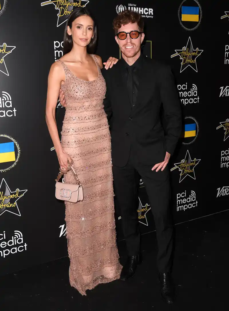 Nina Dobrev Shaun White Couple Style Gallery