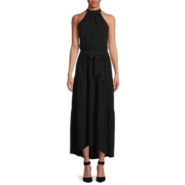 Nine.Eight Womens Halter Maxi Dress