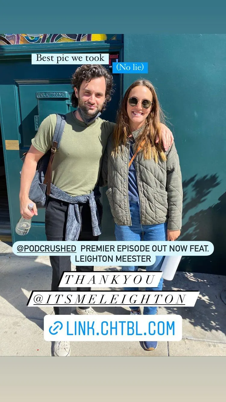 Penn Badgley and Leighton Meester Costars Reunited Through the Years