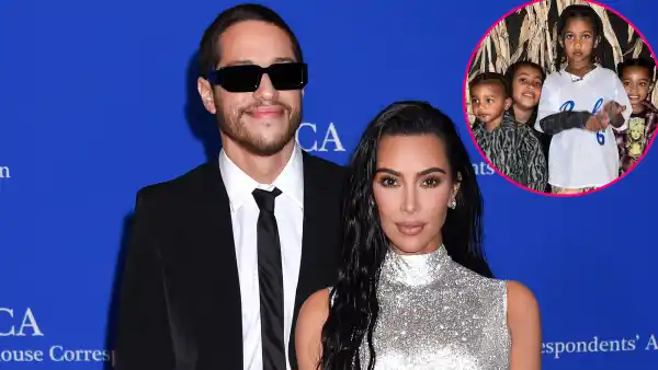 Pete Davidson's Latest Tattoo for Kim Kardashian Seemingly Includes Her Children's Initials