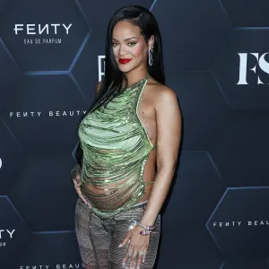 Pregnant Rihanna Honored With Marble Statue at Met Gala After Skipping Event