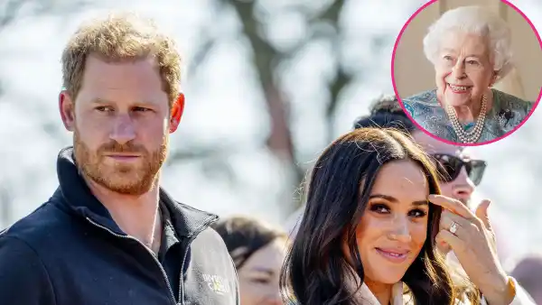 Prince Harry Meghan Markle Wont Stand With Queen Her Platinum Jubilee