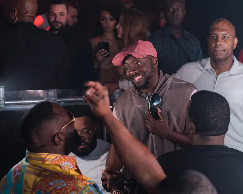 Prior to performing on Wednesday, May 4, Rick Ross caught up with will.i.am of the Black Eyed Peas at E11EVEN Miami