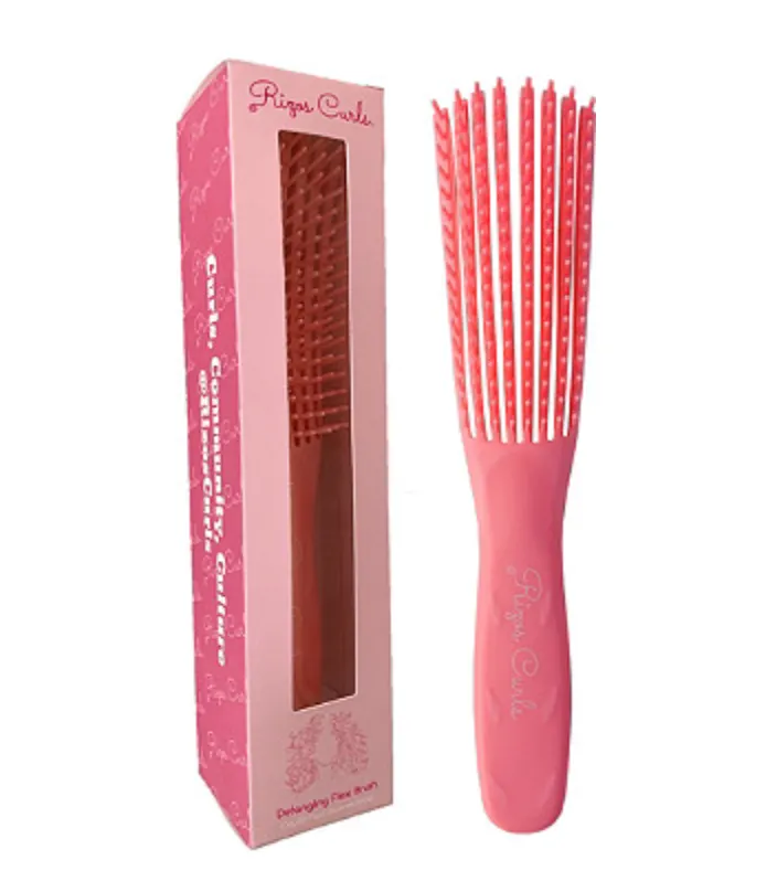 Rizos Curls Pink Detangling Flexi Brush