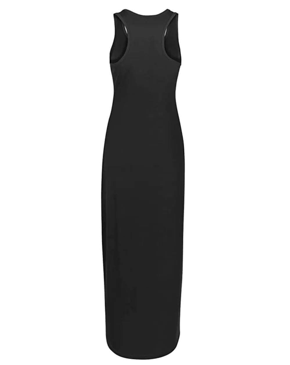 Roselux Women's Sleeveless Scoop Neck Maxi Dress