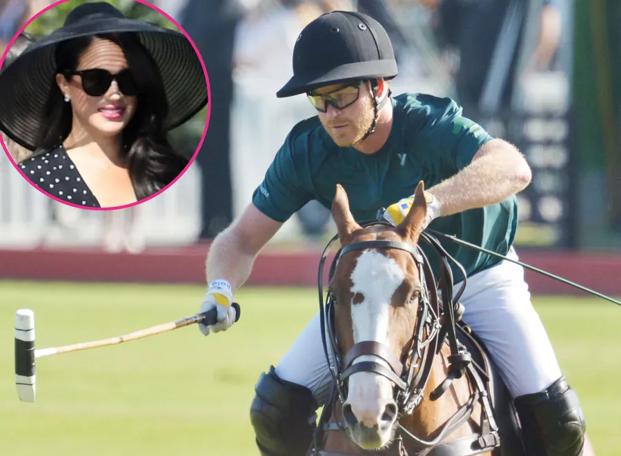Royal PDA Meghan Markle Kisses Prince Harry After His Polo Match Win