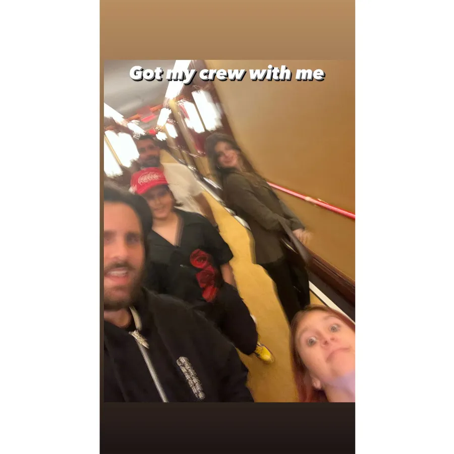 Scott Disick Reunites With His Kids After They Attend Kourtney Kardashian and Travis Barker's Italian Wedding 5