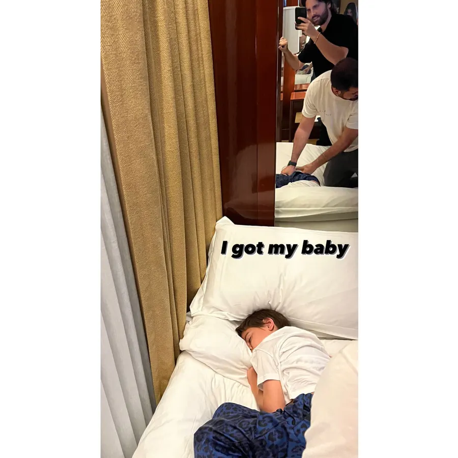 Scott Disick Reunites With His Kids After They Attend Kourtney Kardashian and Travis Barker's Italian Wedding 6