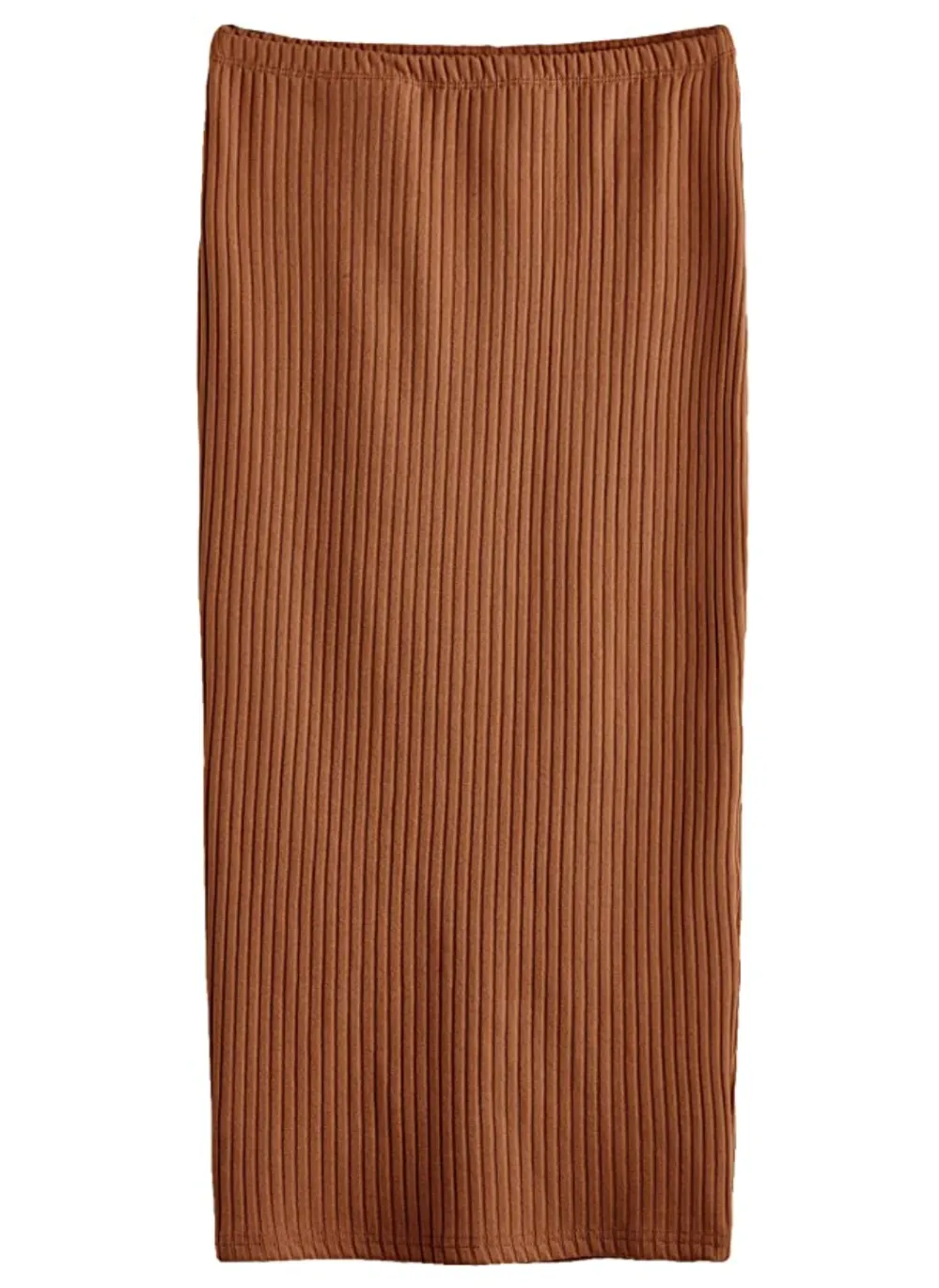 SheIn Women's Stretchy Ribbed Knit Skirt