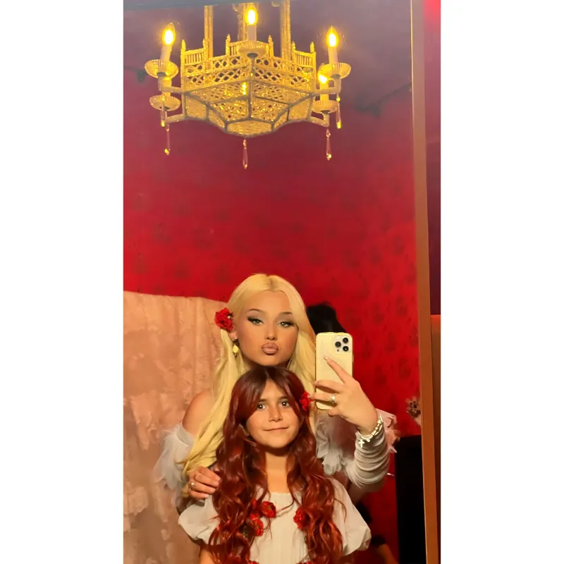 Sleeping Beauty! Penelope Disick Naps in Tulle Dress She Wore to Kravis Wedding