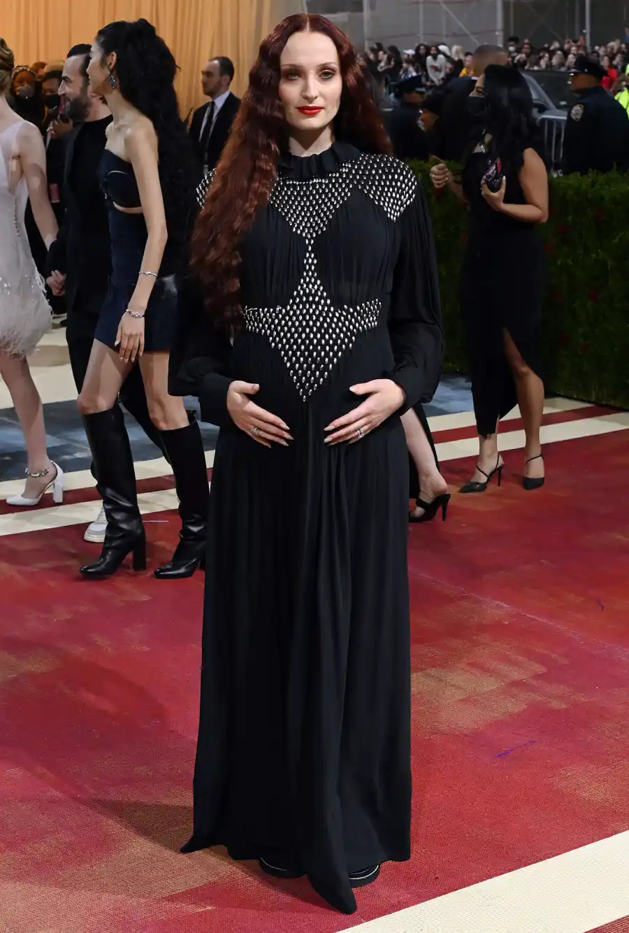 Sophie Turner Met Gala 2022 Red Carpet Fashion