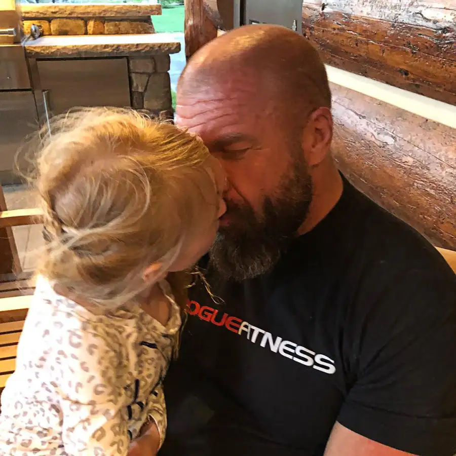 Stephanie McMahon and Paul 'Triple H' Levesque's Family Album With Daughters Aurora, Murphy and Vaughn: Photos