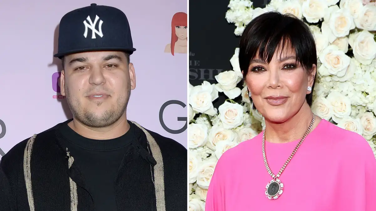 The Kardashians Fans Briefly Spot Rob Kardashian at Mom Kris Jenner's Birthday Party Scene