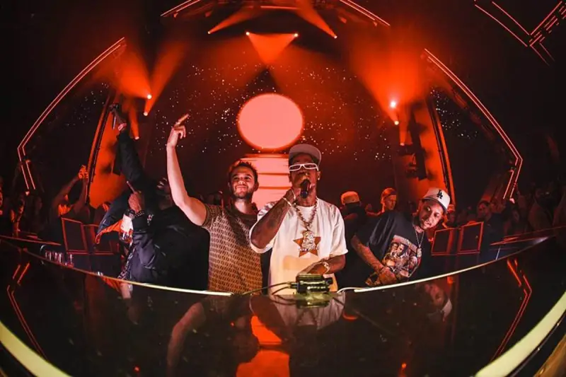 Travis Scott and Zedd Hot Nights Hot Pics