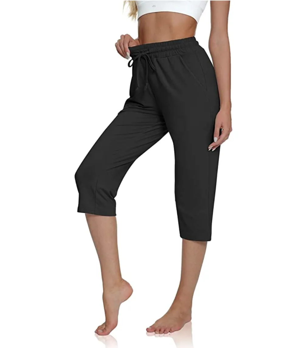UEU Women's Capri Sweatpants