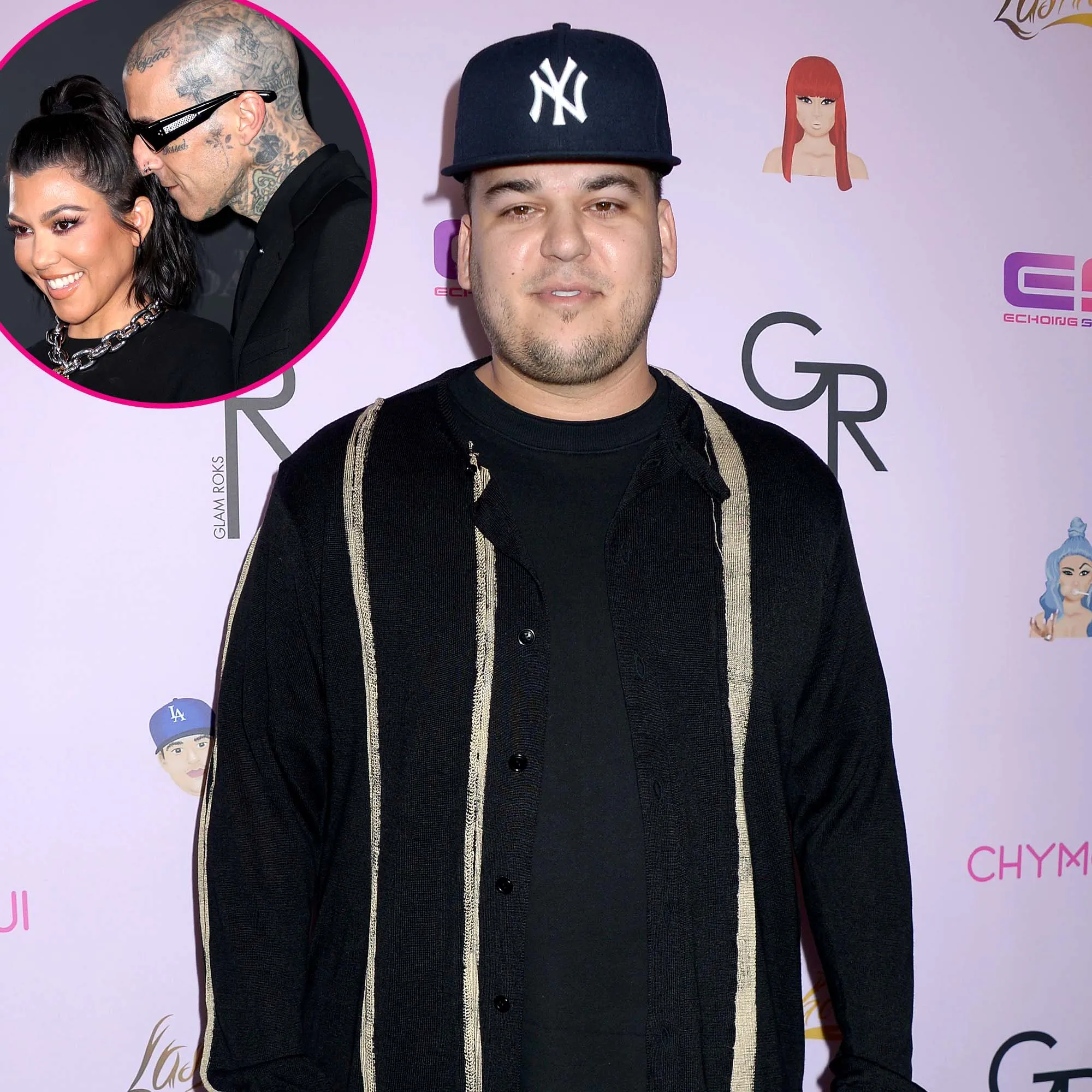 Why Rob Kardashian Skipped Kourtney Kardashian Travis Barker Wedding