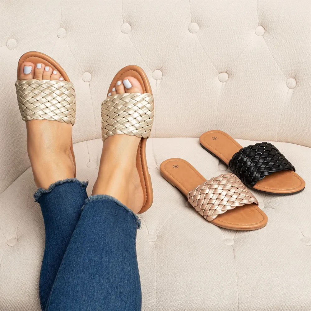 braided sandals
