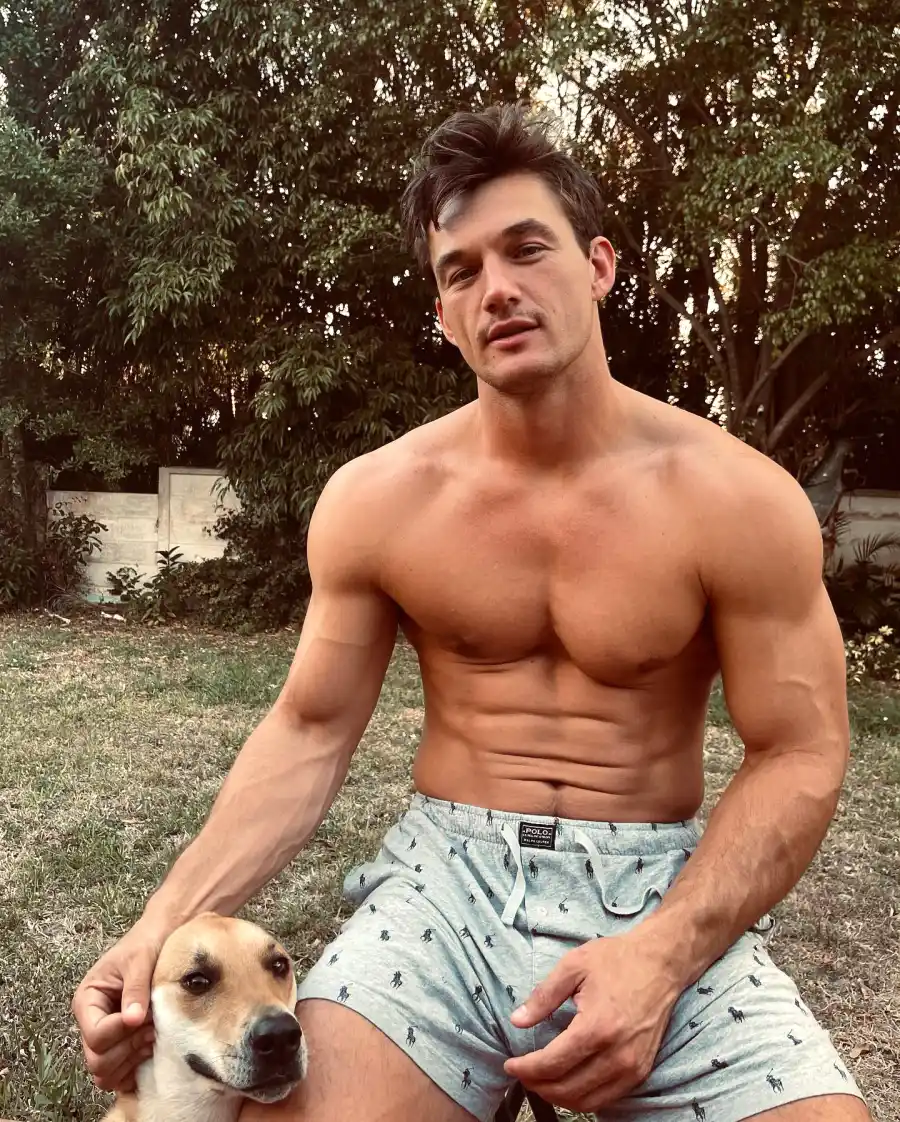 Hottest Celebrity Hunks Cuddling With Their Cutest Pet Puppies