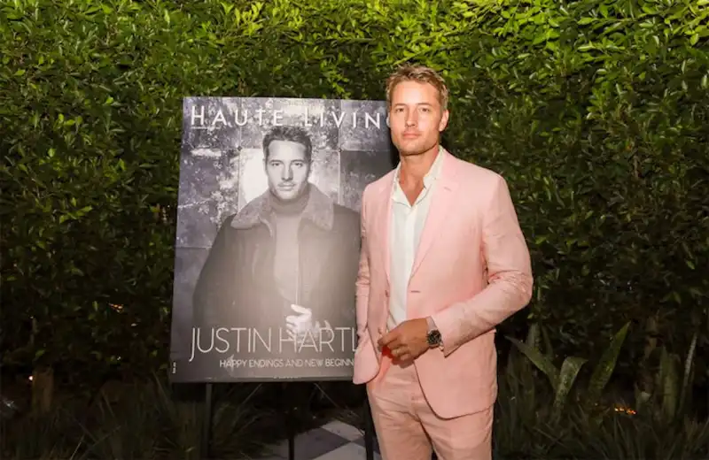 hot pics Justin Hartley This Is Us Haute Living cover Omega at the Pendry West Hollywood