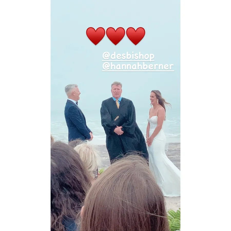 ‘Summer House’ Alum Hannah Berner Marries Comedian Des Bishop After 2 Years of Dating