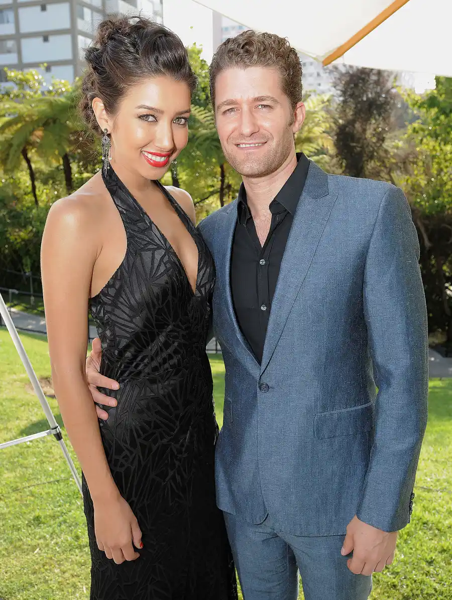 2014 Matthew Morrison and Renee Puente Relationship Timeline