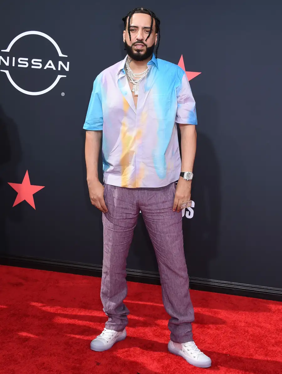2022 BET Awards Red Carpet French Montana