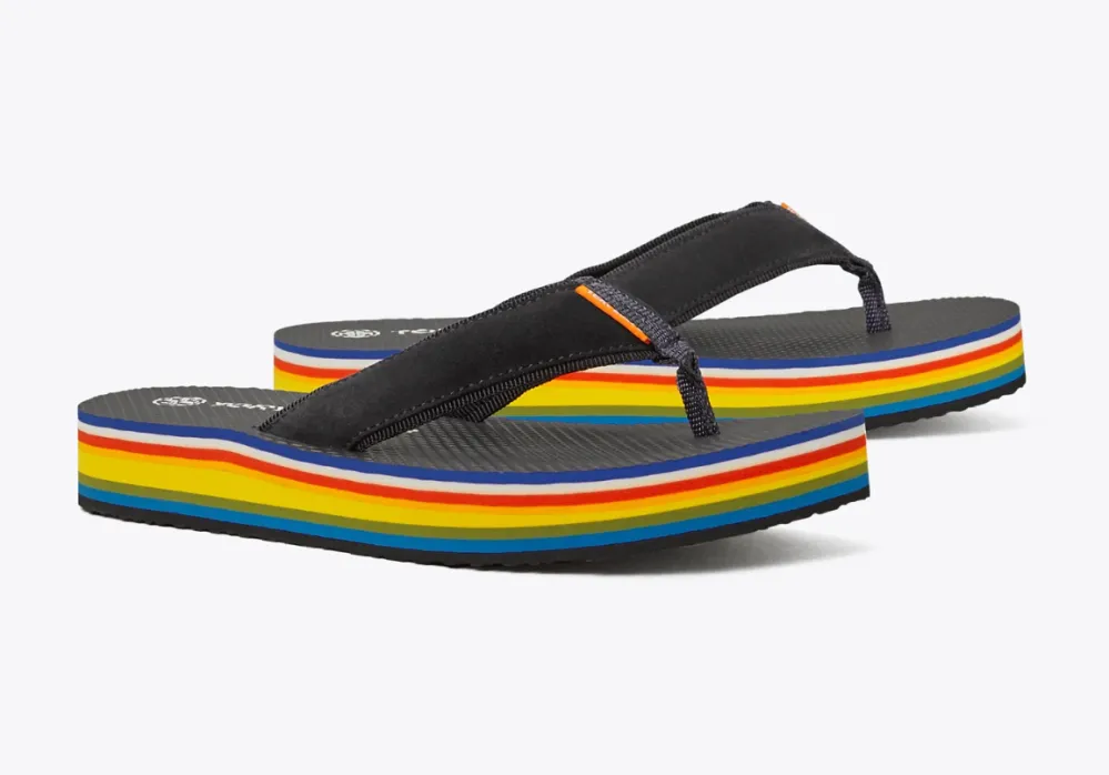 &rsquo;70s Platform Flip-Flop