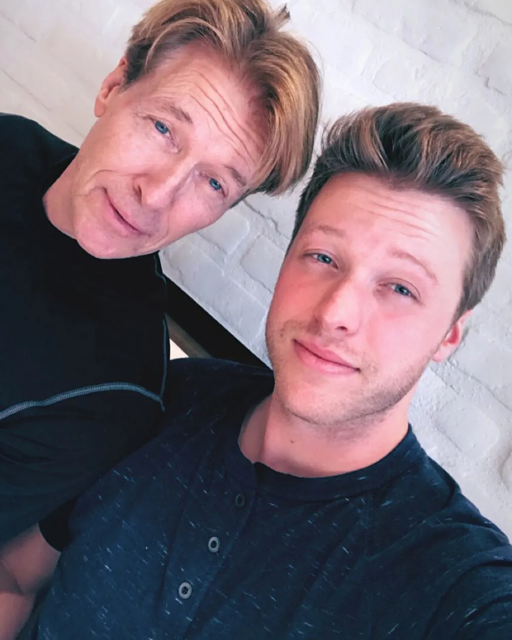 Actor Jack Wagner's Family Album With Sons Harrison and Peter