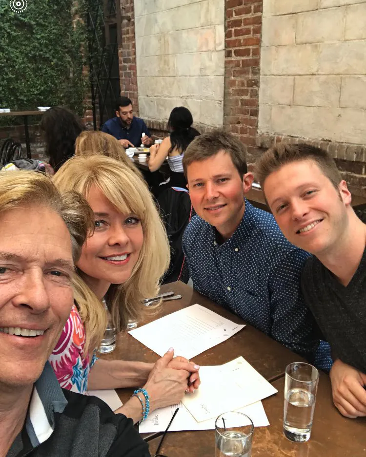 Actor Jack Wagner's Family Album With Sons Harrison and Peter